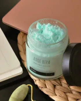 BUBBLZ Скраб-суфле Сахар Алоэ-вера 200 г