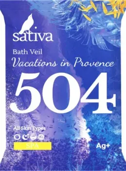 Sativa Пена для ванны №504 Каникулы в провансе 15 г