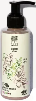 Nano Organic Гель для интимной гигиены БРУСНИКА Comfort and care 150 мл