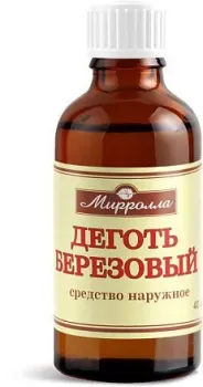 Mirrolla Масло косметическое Mirrolla Деготь березовый 100 мл