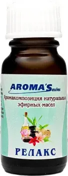 Aroma Saules Смесь эфирных масел Релакс 10 мл