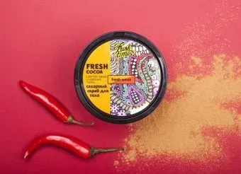 L'Cosmetics Скраб для тела Fresh Cocoa Цветок какао и красный перец 250 мл