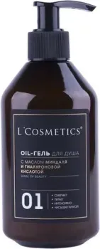 L'Cosmetics Гель для душа Oil 01 с маслом миндаля и гиалуроновой кислотой 250 мл