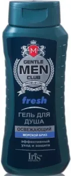 Iris Cosmetic Гель для душа Gentlemen Club Fresh тонизирующий 400 мл