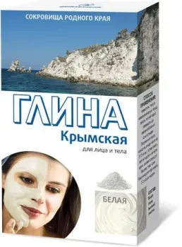 Глина Глина косметическая для тела Белая Крымская 100 г