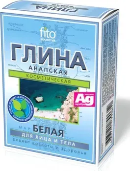 Глина Глина косметическая для тела Белая Анапская 100 г
