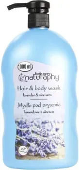 Naturaphy Гель для душа Лаванда и алоэ вера с дозатором 1 л