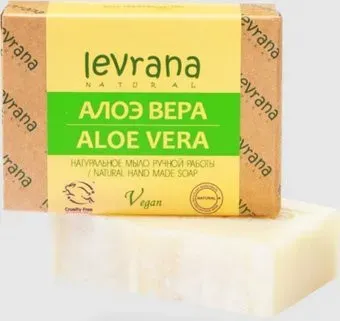 Levrana Мыло твердое Алоэ ручной работы 100 г