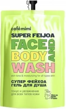 Cafe Mimi Гель для душа Cafe Mimi Супер фейхоа дойпак 450 мл