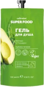 Cafe Mimi Гель для душа Cafe Mimi Авокадо&Розмарин 100 мл