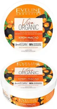 Eveline Cosmetics Крем для тела Viva Organic облепиха и мумие для сухой чувствительной кожи 200 мл
