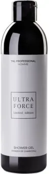 TNL Professional Гель для душа Ultra Force мужской с черным углем 400 мл