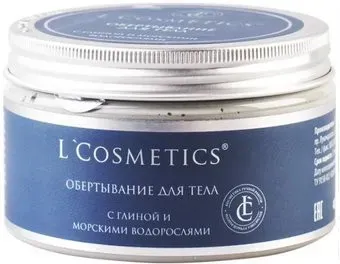 L'Cosmetics Средство для обертывания С глиной и морскими водорослями 400 г