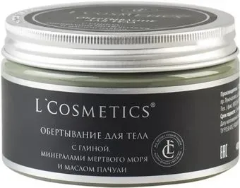 L'Cosmetics Средство для обертывания С глиной и минералами Мертвого моря 400 г