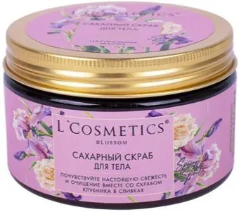 L'Cosmetics Скраб для тела Сахарный Spring Spirit Клубника в сливках 250 мл