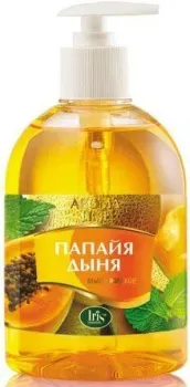 Iris Cosmetic Мыло жидкое Aroma Line Папайя и дыня 500 мл