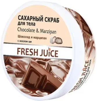 Fresh Juice Скраб для тела Сахарный шоколад и марципан 225 мл