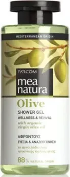 Farcom Гель для душа Mea Natura Olive с оливковым маслом 300 мл