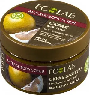 Ecological Organic Laboratorie Скраб для тела Сахарный омолаживающий 250 г