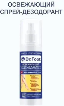 Nicole Laboratory Dr. Foot Дезодорант для ног Освежающий 150 мл