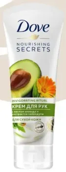Dove Крем для рук Масло авокадо и экстракт календулы 75 мл