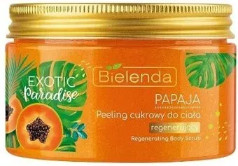 Bielenda Скраб для тела Exotic Paradise сахарный восстанавливающий папайя 350 г