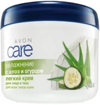 Avon Крем для тела Care Алоэ и Огурец 400 мл