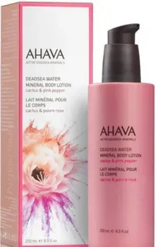 Ahava Крем для тела Deadsea Water Минеральный Кактус и розовый перец 250 мл