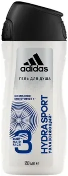 Adidas Гель для душа Body-Hair-Face Hydra Sport 250 мл
