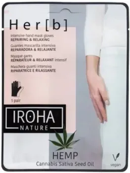 iroha Маска для рук Herb Intensive Hand Mask Gloves Repairing & Relaxing 8 г