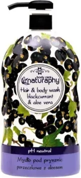 Naturaphy Гель для душа Черная смородина и Алоэ Вера с дозатором 1 л