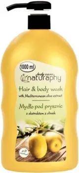 Naturaphy Гель для душа С экстрактом Оливы С дозатором 1 л