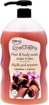 Naturaphy Гель для душа Шоколад и шафран с дозатором 1 л