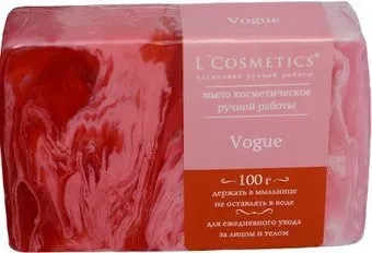 L'Cosmetics Мыло твердое Ручной работы Vogue по мотивам Guccy Flora By Guccy 100 г