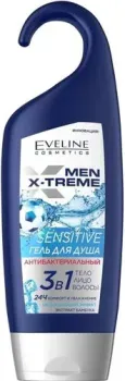 Eveline Cosmetics Гель для душа Sensitive Men X-Treme Антибактериальный 3-в-1 250 мл