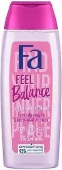 Fa Гель для душа Feel Balance Тонизирующий цветочный аромат Создай настроение 250 мл