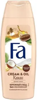 Fa Гель для душа Cream и Oil Какао Бережный уход 250 мл