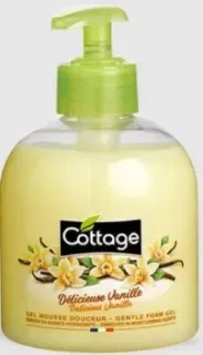 Cottage Мыло жидкое Delicious Vanilla Gentle Foam Gel 300 мл