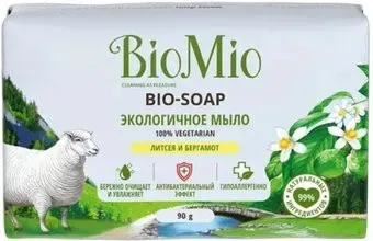 BioMio Мыло твердое Bio-Soap Литсея и бергамот 90 г