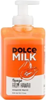Dolce Milk Мыло жидкое Papaya From Hawaii 300 мл