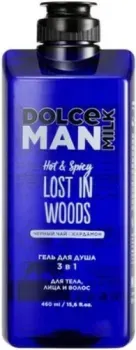 Dolce Milk Гель для душа Lost In Woods 3в1 для тела лица и волос 460 мл