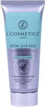 L'Cosmetics Крем для ног Освежающий с маслом мяты (75 мл)