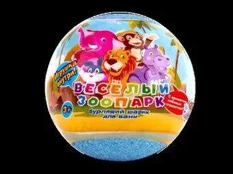 L'Cosmetics с игрушкой Веселый зоопарк (130 г)