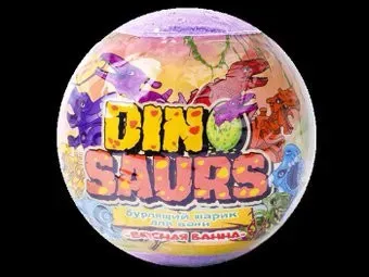 L'Cosmetics с игрушкой Dinosaurs (130 г) 