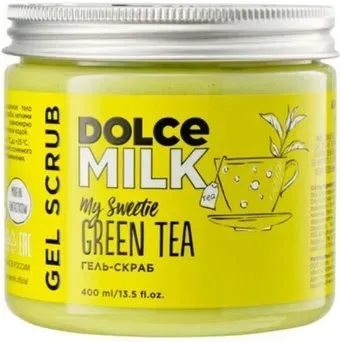 Dolce Milk Гель для душа Gel Scrub My Sweetie Green Tea 400 мл