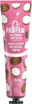 Dr.Pawpaw Крем для рук Age Renewal Hand Cream Cocoa & Coconut 30 мл