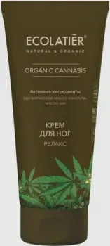 Ecolatier Крем для ног Green Cannabis Релакс 100 мл