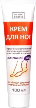 Dr.Med Balance Крем для ног С мочевиной 11% 100 мл