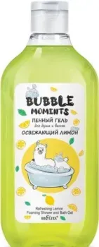 Belita Гель для душа Bubble Moments Освежающий лимон 300 мл