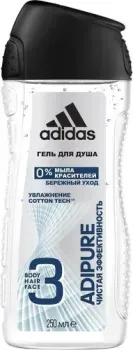 Adidas Гель для душа Body-Hair-Face Adipure 250 мл